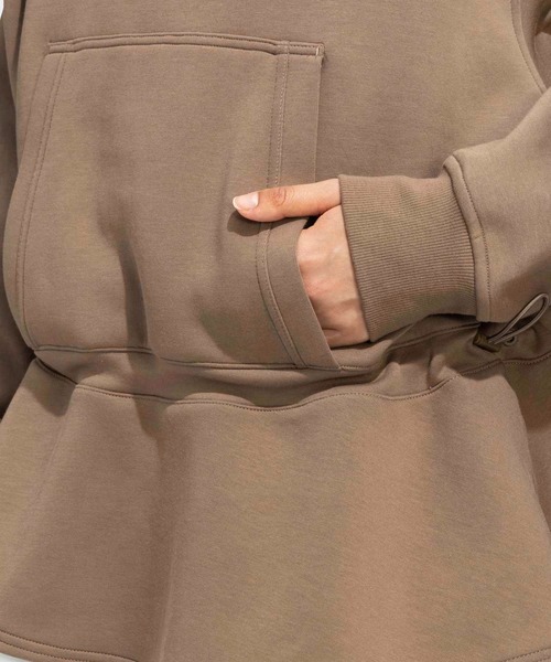 ADIDAS BY STELLA MCCARTNEYペプラム パーカー adidas by Stella McCartney パーカー By ペプラム フーディー