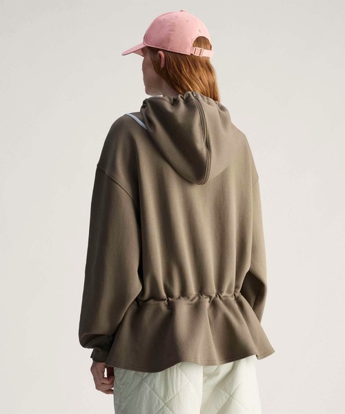 adidas by Stella McCartney パーカー By ペプラム フーディー