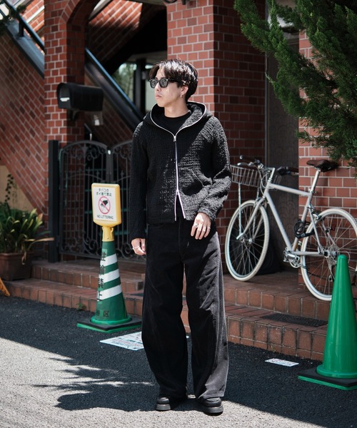 NVRFRGT セットアップ ネバーフォーゲット コーティングデニム セットアップ 【NVRFRGT