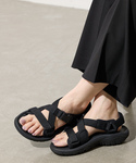 「Teva」 フラットサンダル 24cm アイ...の詳細画像4