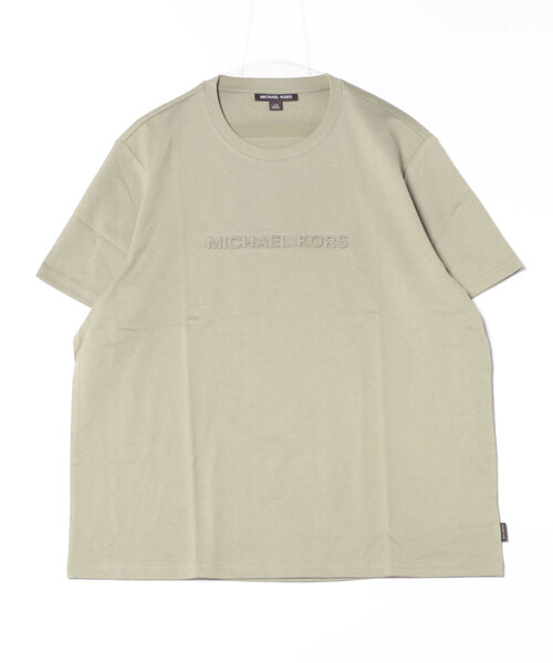 MICHAEL KORS（マイケルコース） tシャツ エンボス ロゴ Tシャツ 