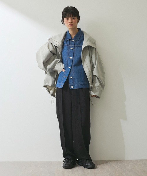 ADAM ET ROPE'（アダムエロペ） ブルゾン FREE ブラック レディース