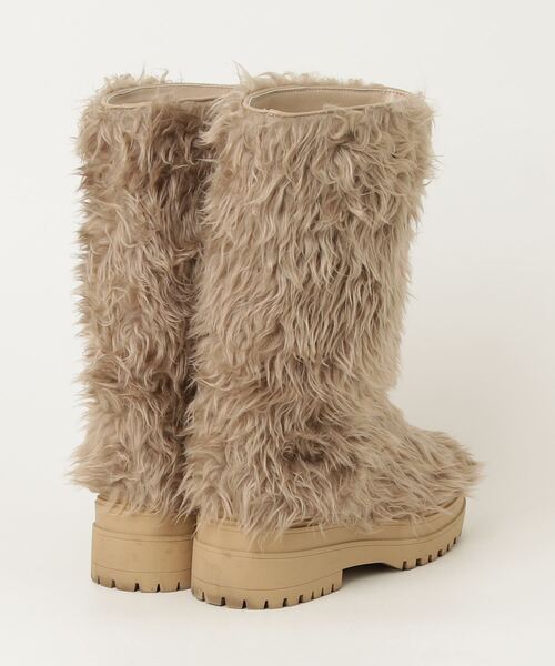 「mystic」 ブーツ 37 ベージュ レディース_画像2