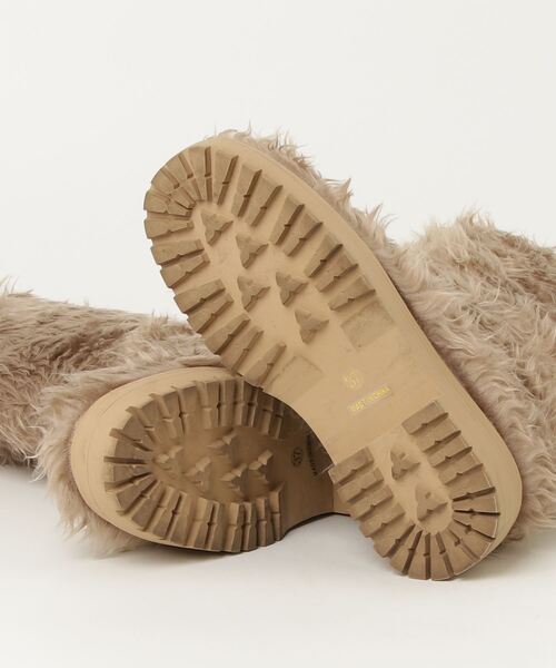 「mystic」 ブーツ 37 ベージュ レディース_画像3