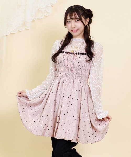 axes femme POETIQUE チュニック バルーンキャミチュニック : ZOZOTOWN