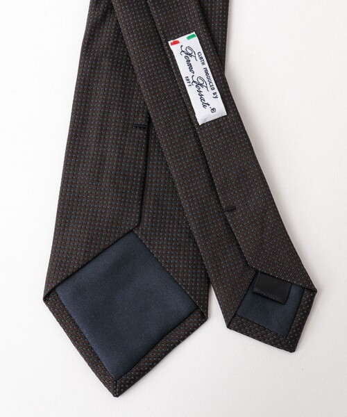 ノーリーズ グッドマン（NOLLEY’S goodman）/Fossati マイクロダイヤネクタイ 25AWコレクション NOLLEY'S（ノーリーズ） ネクタイ Fossati マイクロダイヤネクタイ