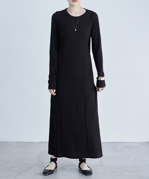 「etoll.」 長袖ワンピース FREE アイボリー レディース_画像9