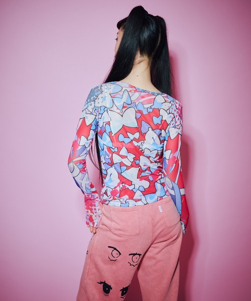 anna sui nyc tシャツ TERAシアートップス レディース : ZOZOTOWN