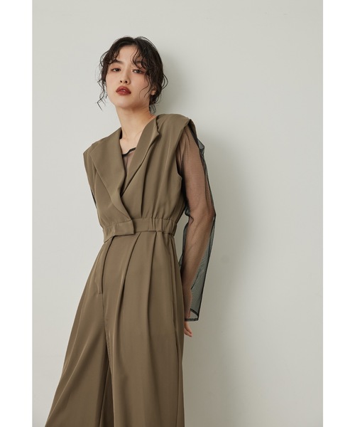 niana（ニアナ） パンツドレス S グレー レディース : ZOZOTOWN Yahoo