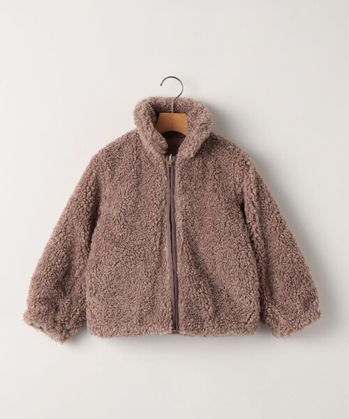 【まるちゃん】フェルラFERLAアルパカ生地 SHIPSシップスジャケット SHIPS（シップス） コート アウター SHIPS KIDS:100〜130cm / プードル