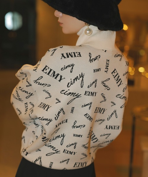 「EIMY ISTOIRE」 タートルネックニット FREE ブラック レディース_画像4