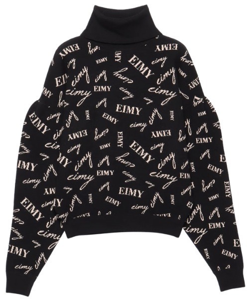 「EIMY ISTOIRE」 タートルネックニット FREE ブラック レディース_画像8
