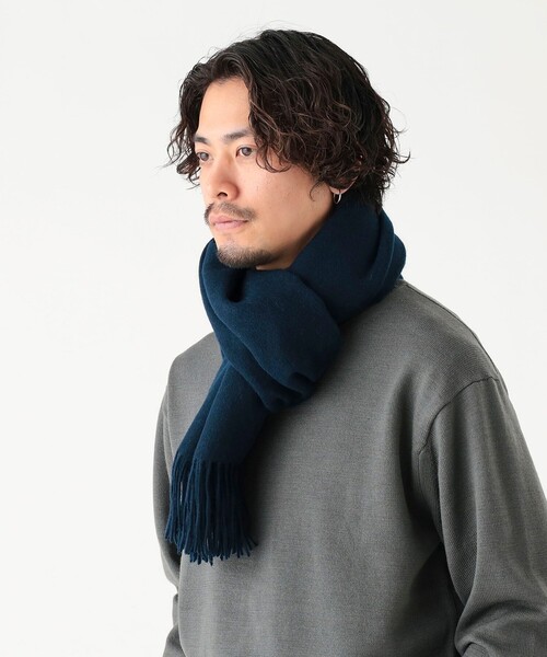 B：MING by BEAMS（ビーミング by ビームス） マフラー ウール