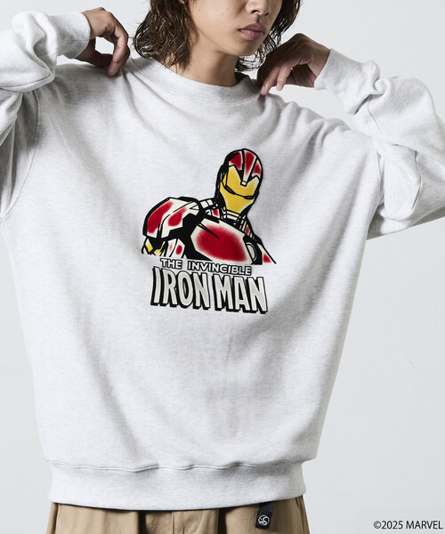 FREAK'S STORE トレーナー スウェット MARVEL/マーベル/アイアンマン