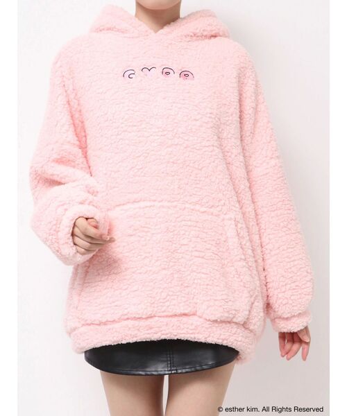 即購入OK♡GYDA IL LA BUNNY BIG パーカー ピンク GYDA 【WEB限定】IL LA BUNNY BIGパーカー（ピンク） -靴