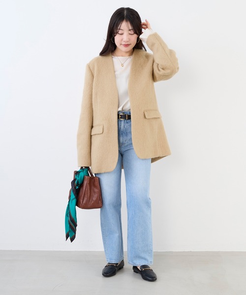 MICA&DEAL（マイカアンドディール） ジャケット ノーカラージャケット