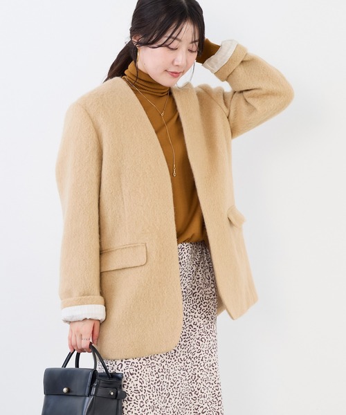 MICA&DEAL（マイカアンドディール） ジャケット ノーカラージャケット