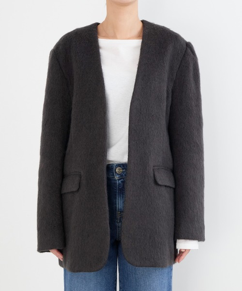 MICA&DEAL（マイカアンドディール） ジャケット ノーカラージャケット