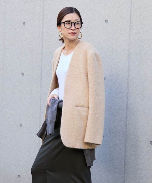 MICA&DEAL（マイカアンドディール） ジャケット ノーカラージャケット