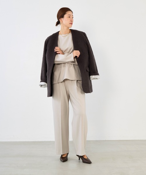 MICA&DEAL（マイカアンドディール） ジャケット ノーカラージャケット