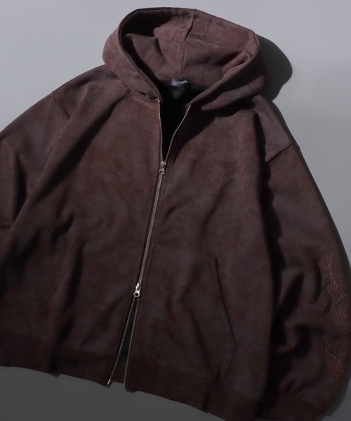 SITRY（シトリー） パーカー Trival Logo ＆ Rose Design Hoodie