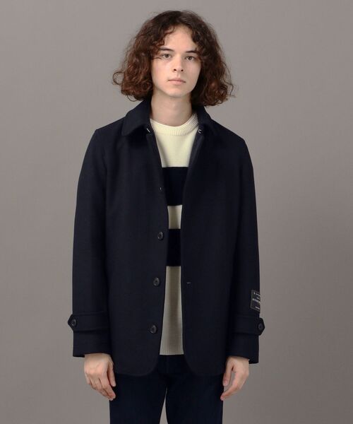 「SHIPS JET BLUE」 ピーコート X-SMALL ブラック メンズ_画像6