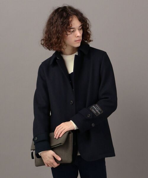 「SHIPS JET BLUE」 ピーコート X-SMALL ブラック メンズ_画像8