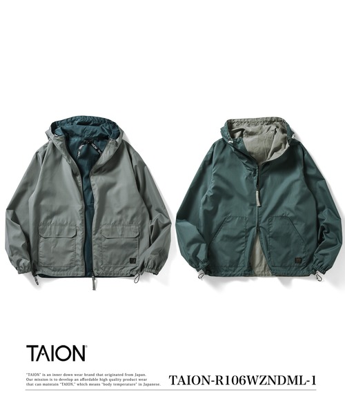 「TAION」 ブルゾン M ブラック メンズ_画像2