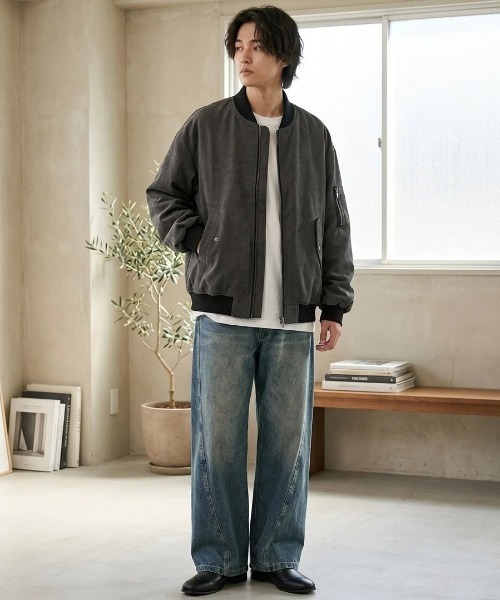 MRU ma1 ma-1 2026AW MRU/エムアールユー オーバーサイズ ヴィンテージ 