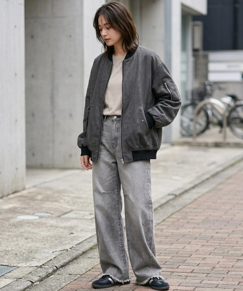 MRU ma1 ma-1 2026AW MRU/エムアールユー オーバーサイズ ヴィンテージ