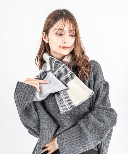 TWEED MILL（ツイードミル） マフラー ストール 「TWEEDMILL」ループ