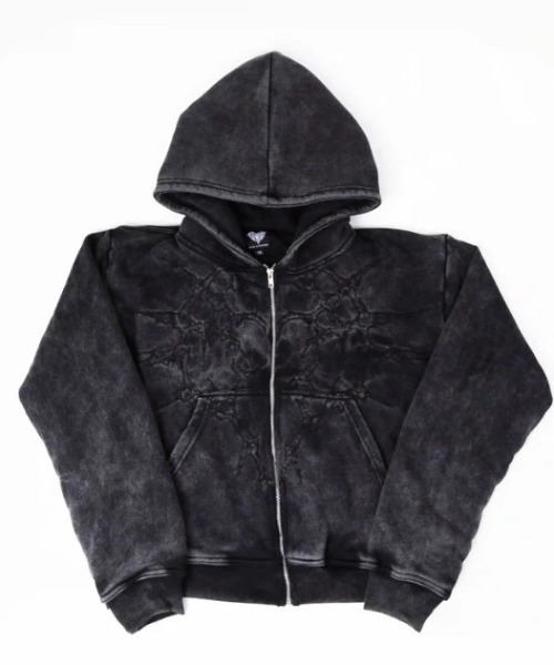 パーカー AbyssCrossピグメントクロスパーカー メンズ レディース