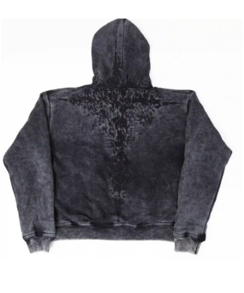 パーカー AbyssCrossピグメントクロスパーカー メンズ レディース