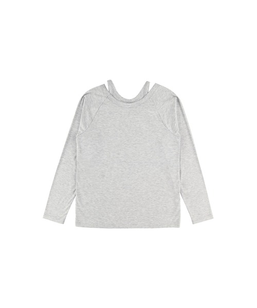 「ALEXIA STAM」 長袖カットソー FREE グレー レディース_画像3