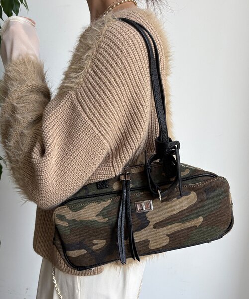 DouDou（ドゥドゥ） ショルダーバッグ バッグ 「WEB限定」迷彩柄