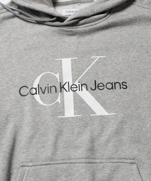 新品＊正規品   カルバンクライン パーカー S Calvin Klein（カルバン・クライン） プルオーバーパーカー S ヘザー