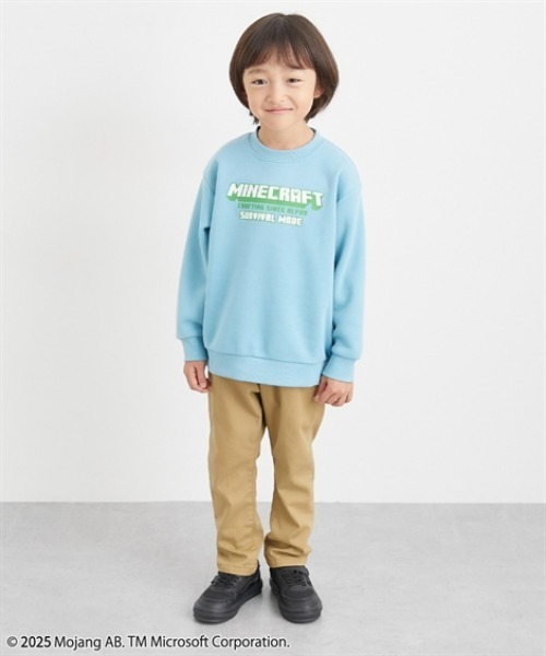 トレーナー 「MINECRAFT」裏起毛プリントトレーナー キッズ 子供服 