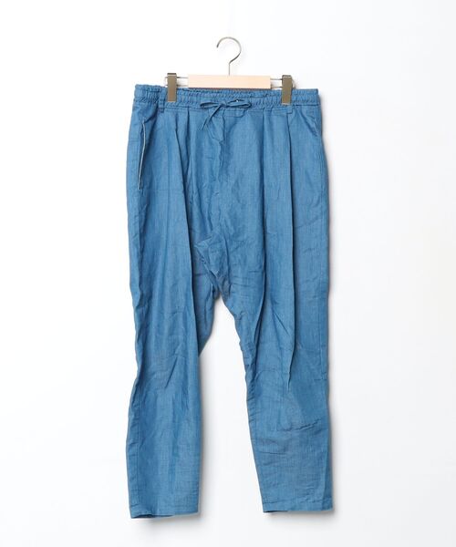 CAMBIO（カンビオ） イージーパンツ M ブルー メンズ : ZOZOTOWN Yahoo