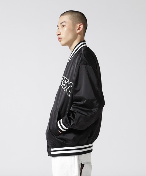 AVIREX（アヴィレックス） スタジャン M ブラック メンズ : ZOZOTOWN