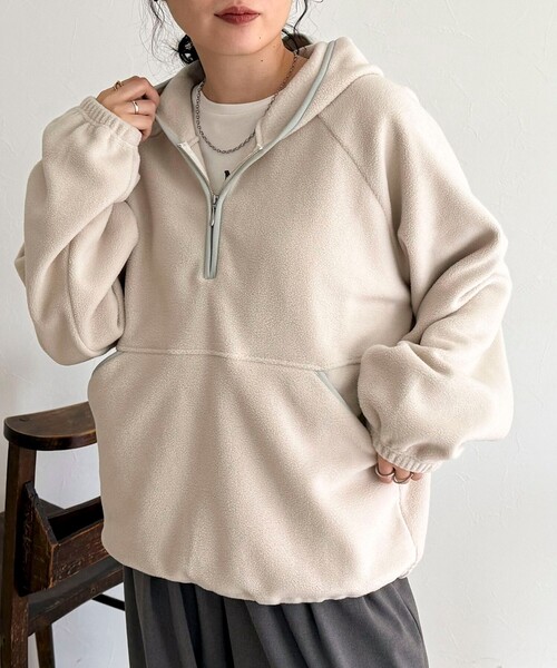 fredy emue（フレディエミュ） トレーナー スウェット フード付き