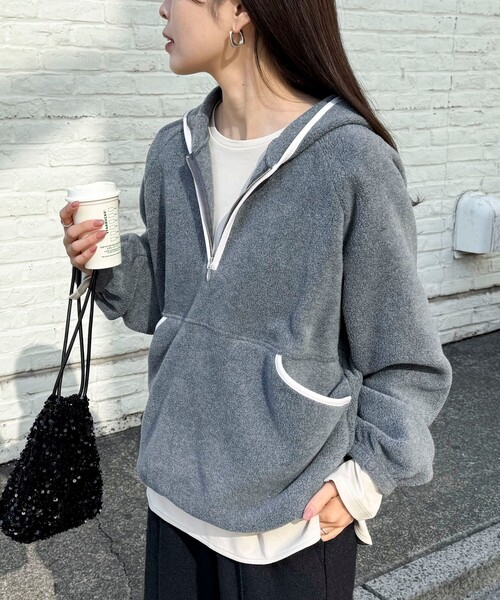 fredy emue（フレディエミュ） トレーナー スウェット フード付き