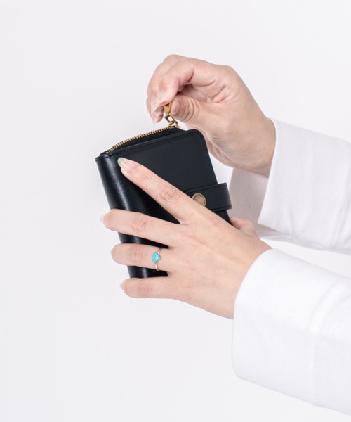 「BELLIES YORK」 財布 FREE シルバー レディース_画像5