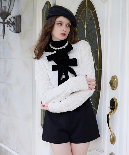 EIMY ISTOIRE（エイミーイストワール） ニット セーター フロント