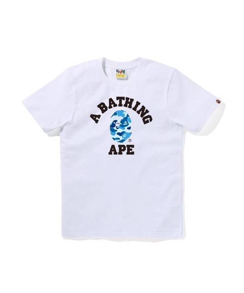 tシャツ ABC CAMO COLLEGE TEE レディースの画像