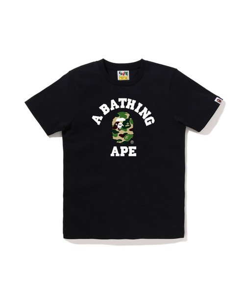 tシャツ ABC CAMO COLLEGE TEE レディースの画像