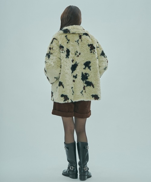 ROSE BUD（ローズバッド） コート アウター FAUX FUR COAT レディース