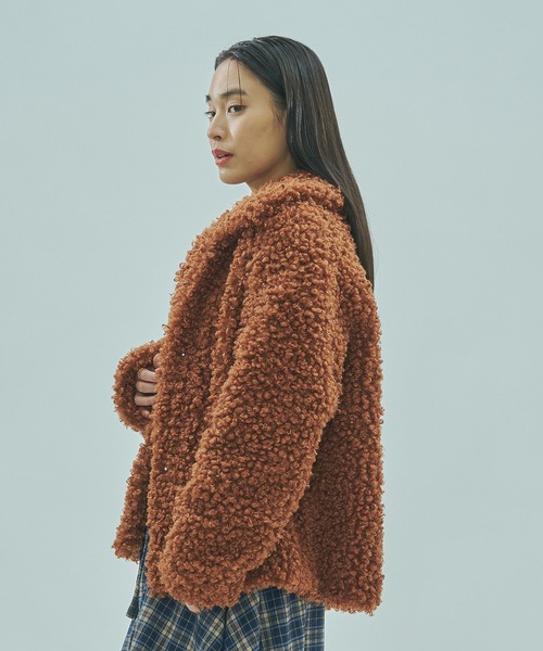 ROSE BUD（ローズバッド） コート アウター FAUX FUR COAT レディース