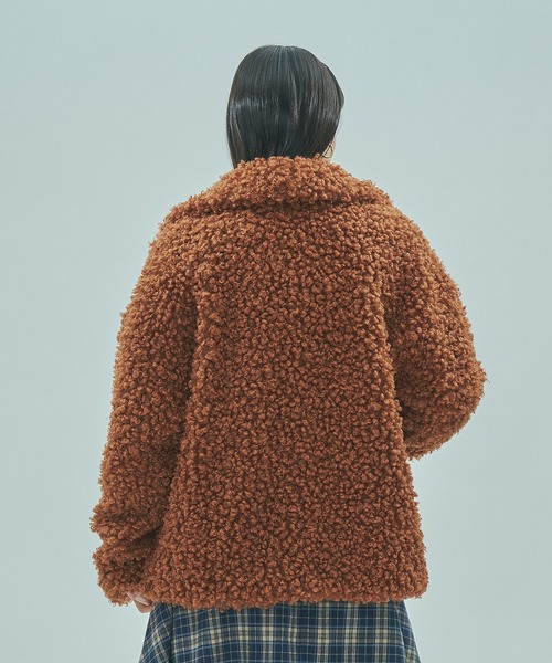 ROSE BUD（ローズバッド） コート アウター FAUX FUR COAT レディース