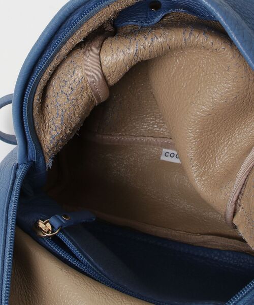 「Coccinelle」 リュック - ブルー レディース_画像4