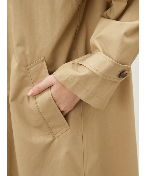 【ESTNATION】　ステンカラーコート　ベージュアイボリー　【美品】 Mila Owen（ミラオーウェン） ステンカラーコート 1 ベージュ